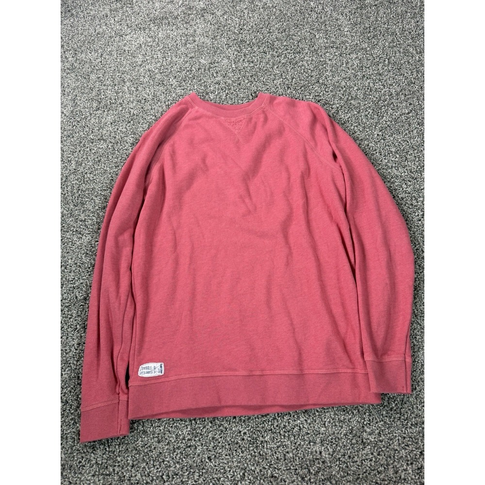 Johnnie-O Pamlico Fleece Sweatshirt Men's Size Medium Pink